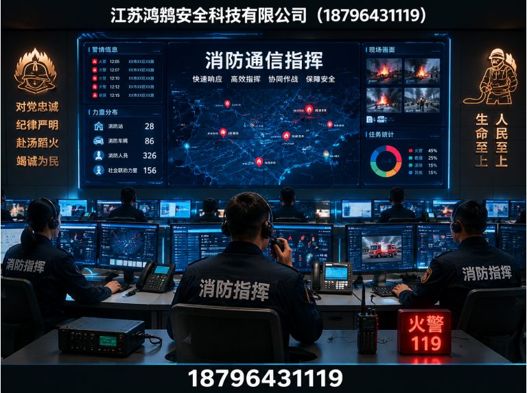 益阳应急指挥系统展示图